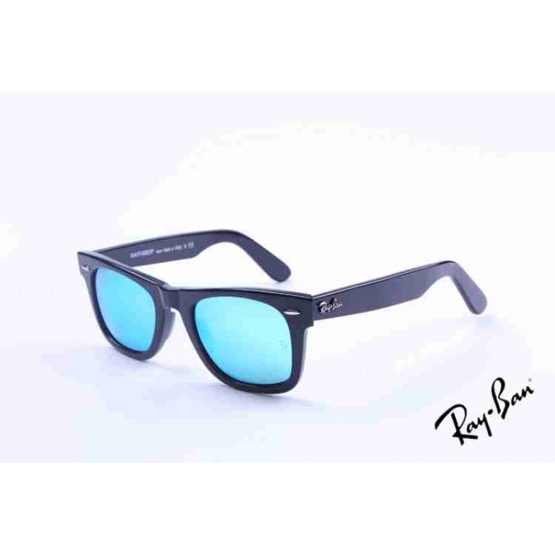 ray ban sunglasses light blue frame
